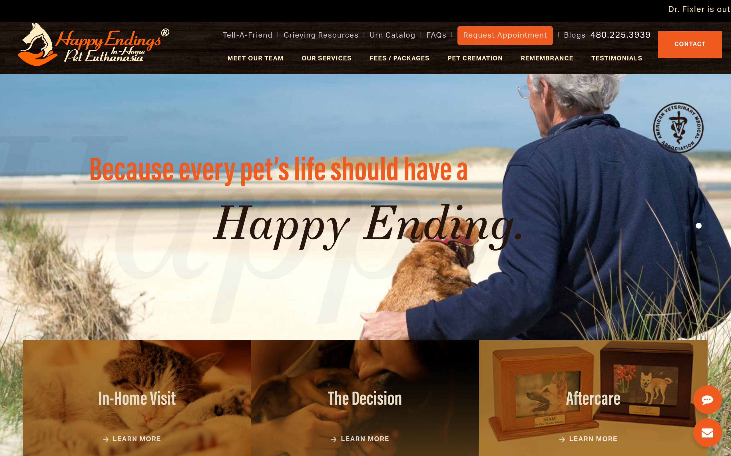 Happy Endings Euthanasia project by Websolverz