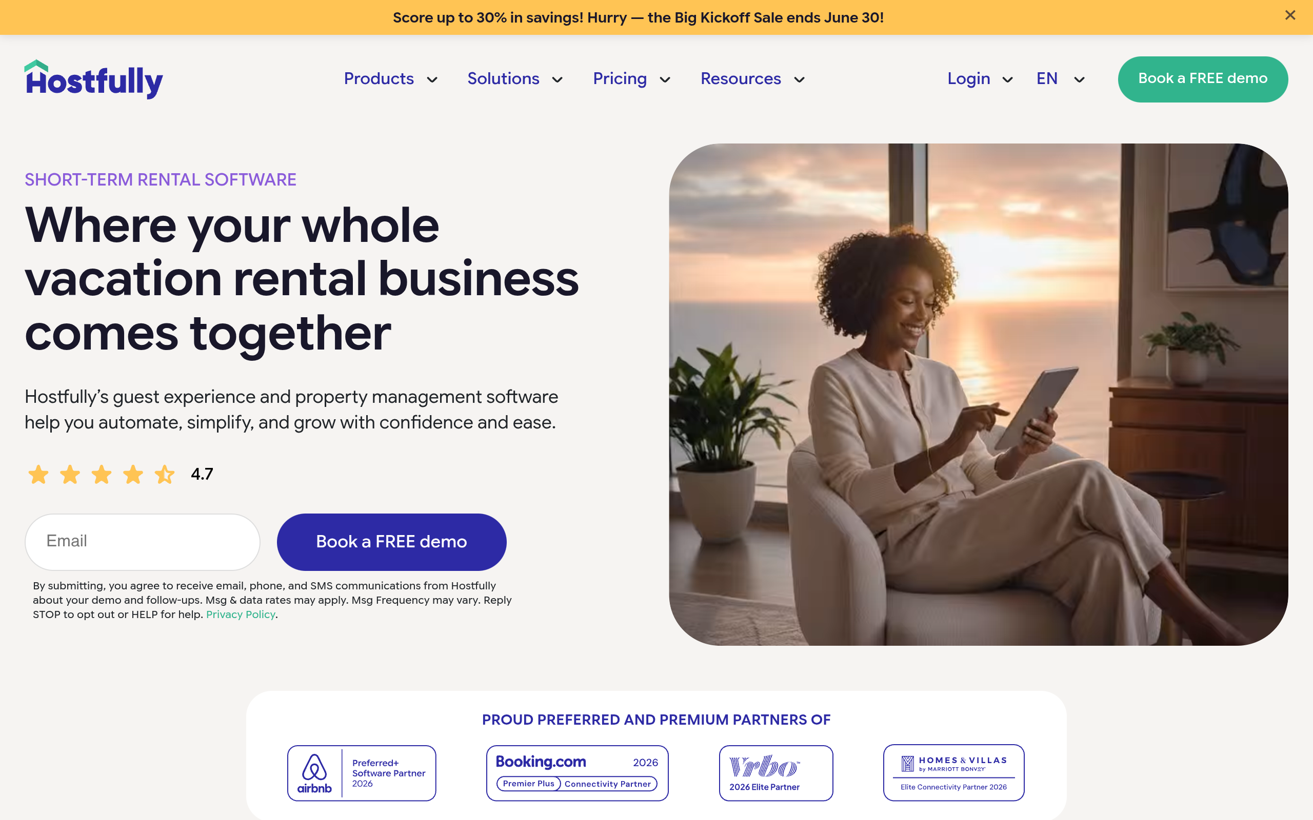Hostfully project by Websolverz